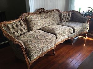 antique sofa image is loading elegant-vintage-louis-xiv-antique-sofa-highly-carved- QRUQMIX