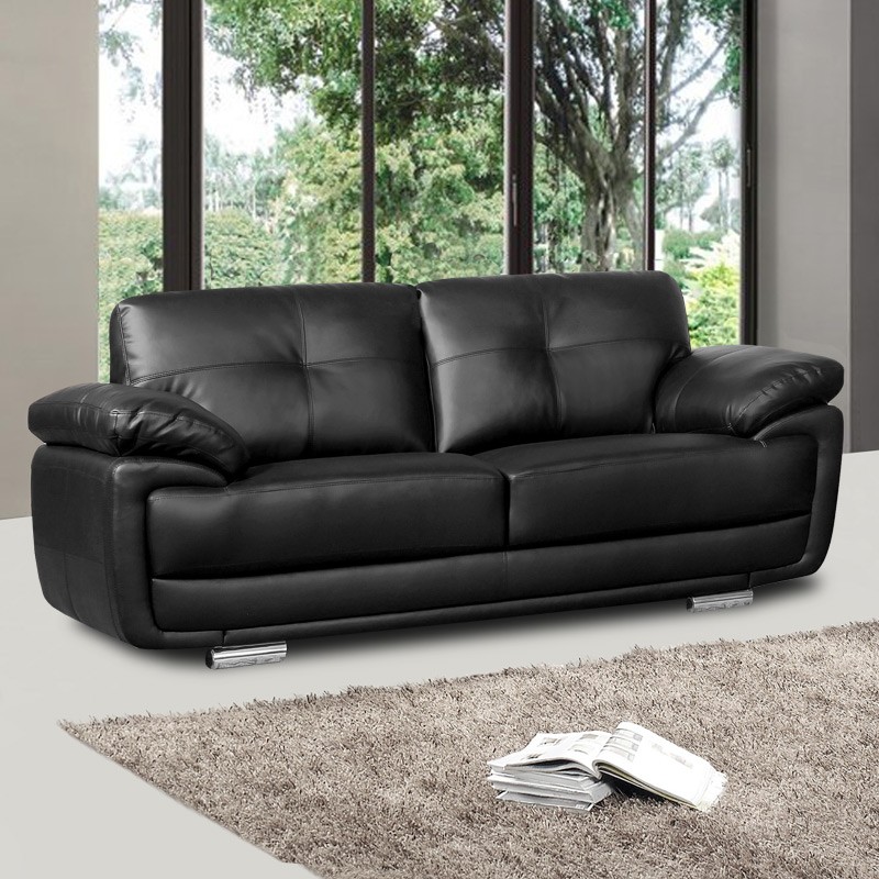 black leather sofas newark black leather sofa collection with pocket sprung seating ajavhat QFTYENE