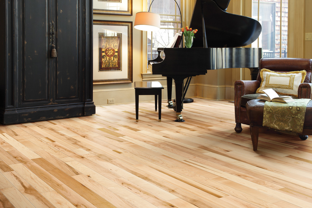budget friendly flooring budget-friendly floors in home with grand piano and furniture FNRFLAJ