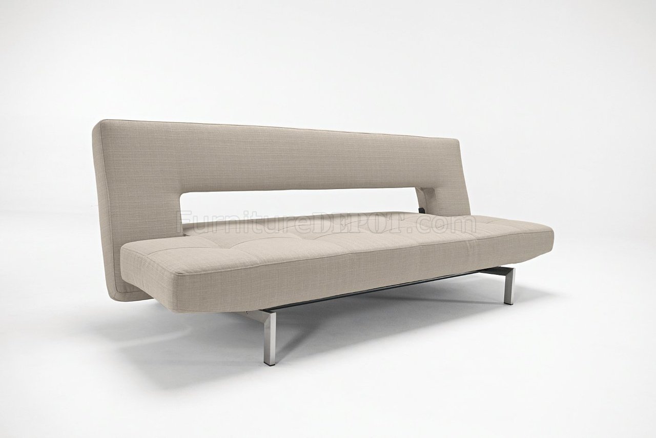 Contemporary sofa beds grey fabric contemporary sofa bed convertible from innovation LWXFRJZ