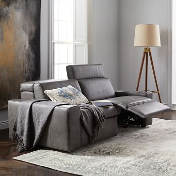 enzo leather reclining sofa (76 AAAUSJC