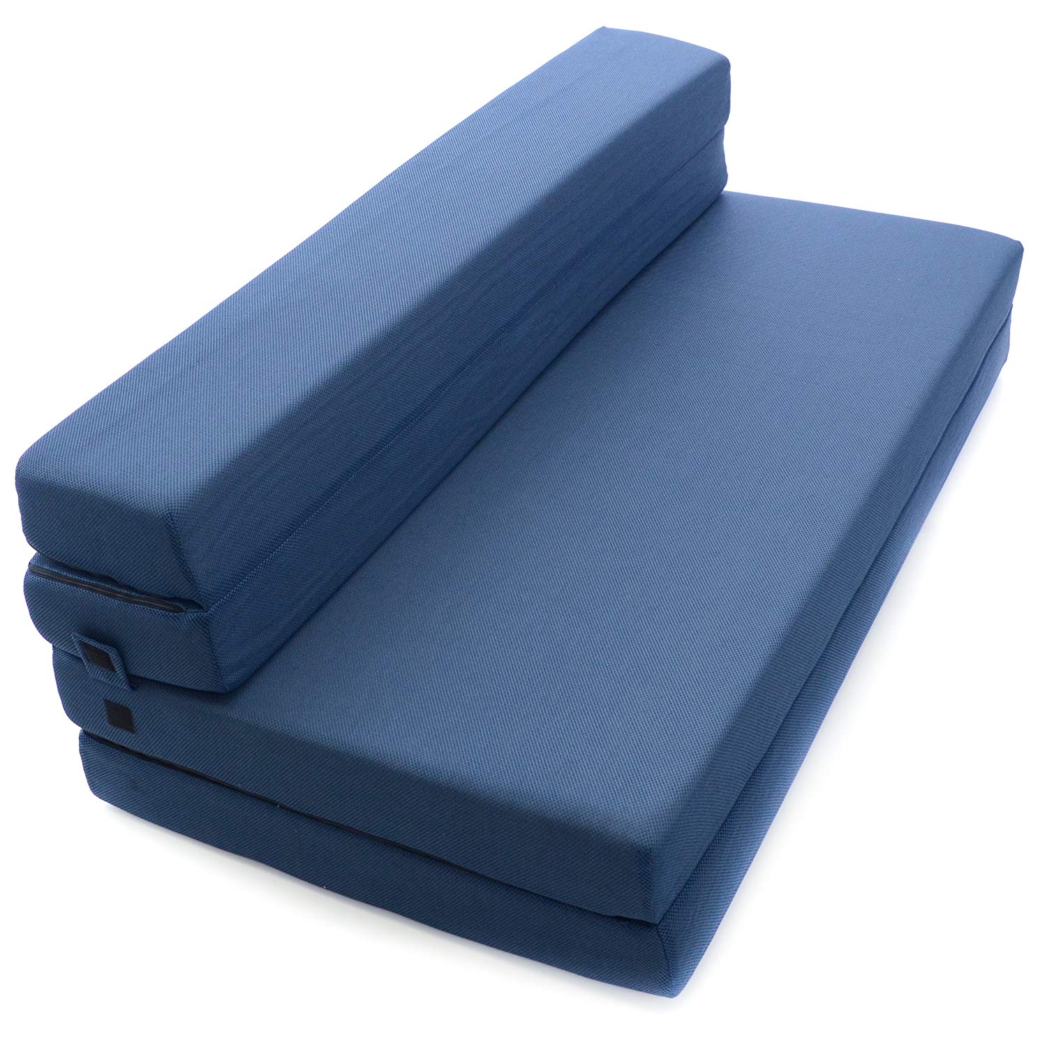 Foam sofa bed amazon.com: milliard tri-fold foam folding mattress and sofa bed for guests  - WFJNCDV