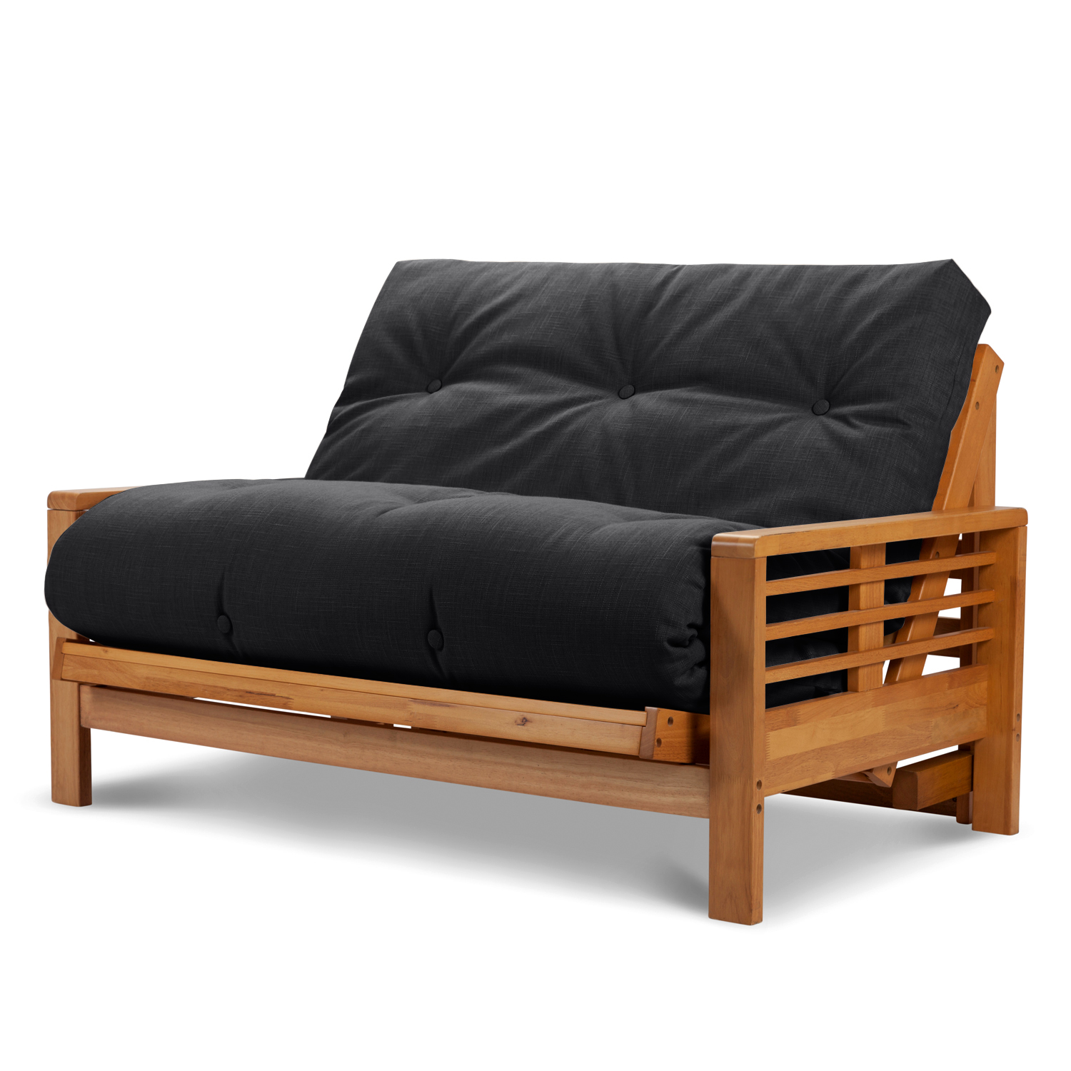 futon sofa detroit 2 seater futon - next day delivery detroit 2 seater futon from HJFUTAN
