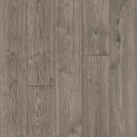Grey laminate wood flooring pergo timbercraft + wetprotect waterproof anchor grey oak 7.48-in w x  4.52-ft OHRCWOX