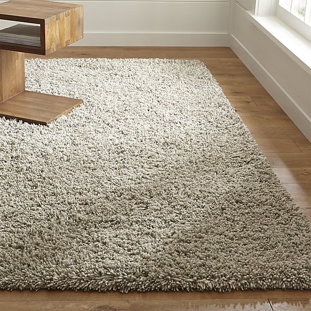 hollis tweed 6x9 wool shag rug + reviews | crate and barrel ITNOGEN