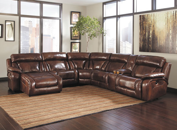 leather sectional sofa AAHGYVD