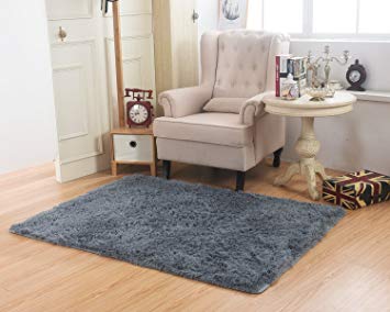 living room bedroom rugs, mbigm ultra soft modern area rugs thick shaggy JSTUMOK