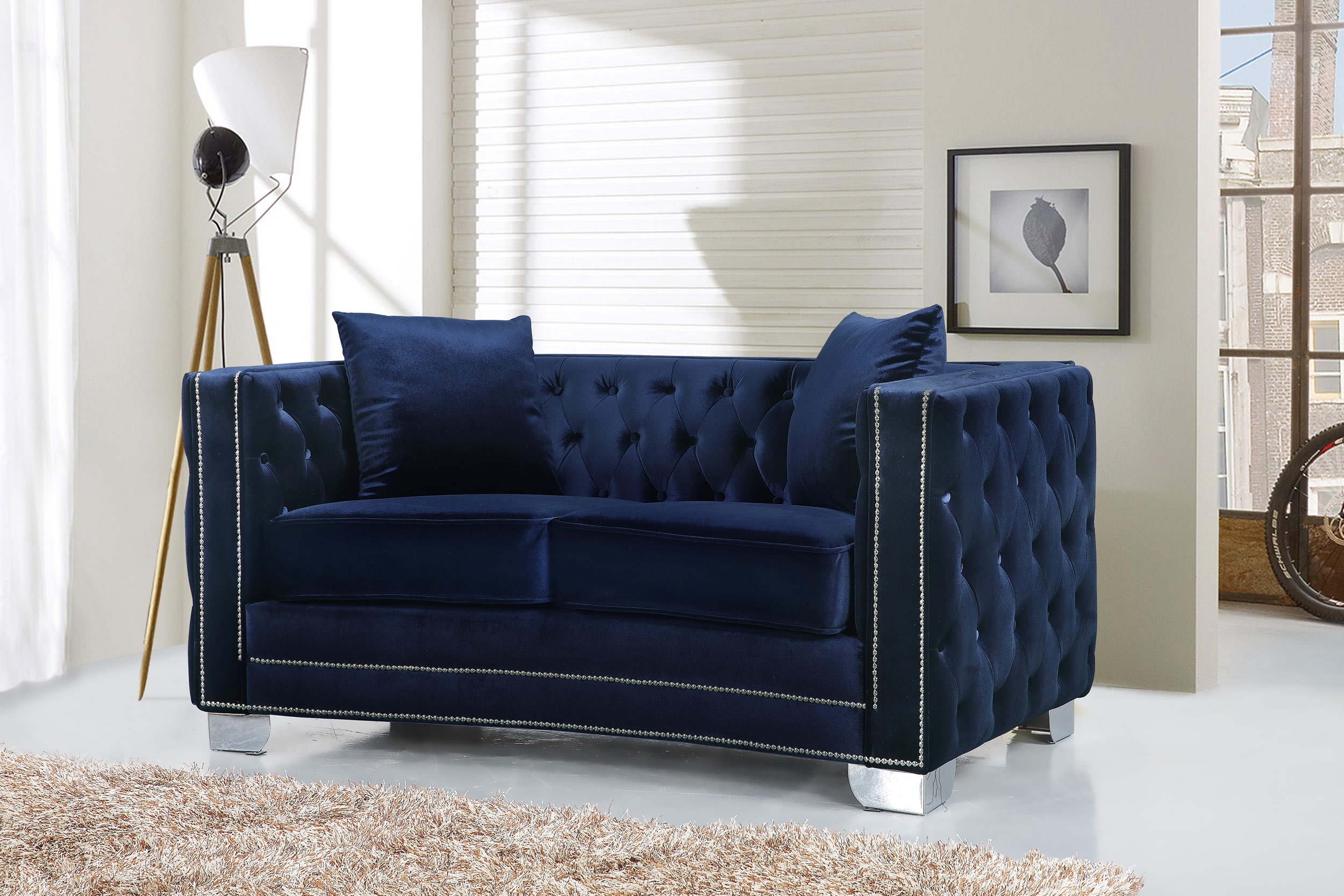 navy blue loveseat click to expand DXOEMEQ