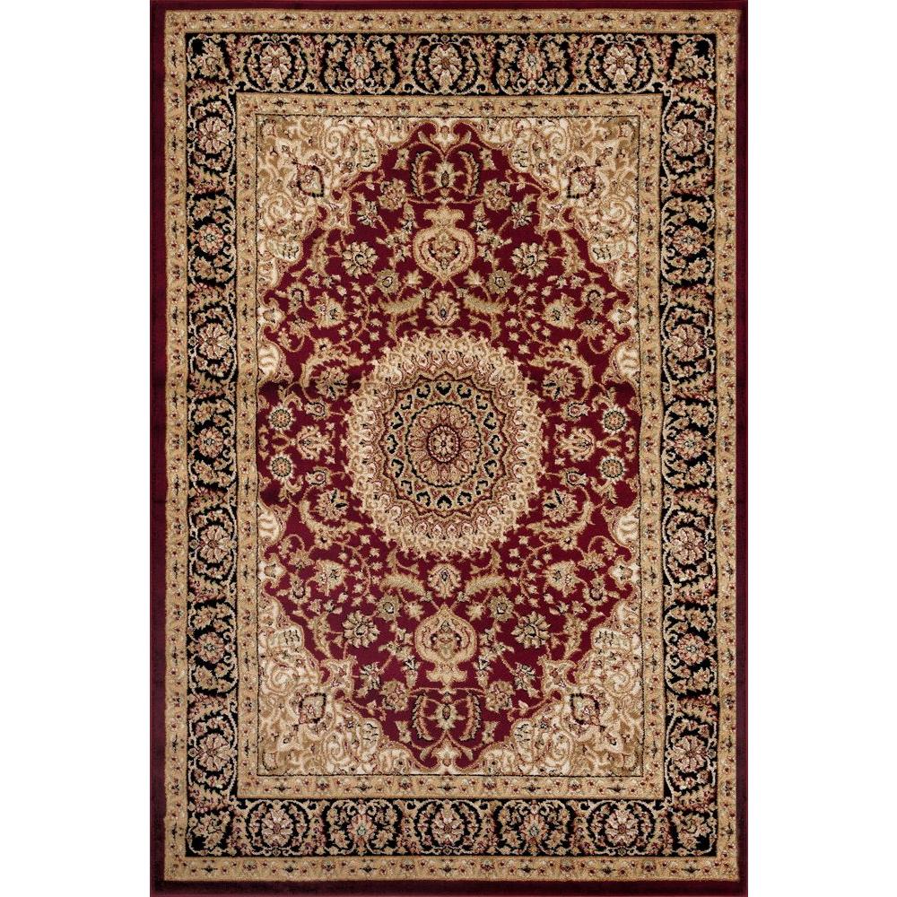 oriental area rugs world rug gallery traditional oriental medallion design burgundy 8 ft. x 10 FBFROWJ