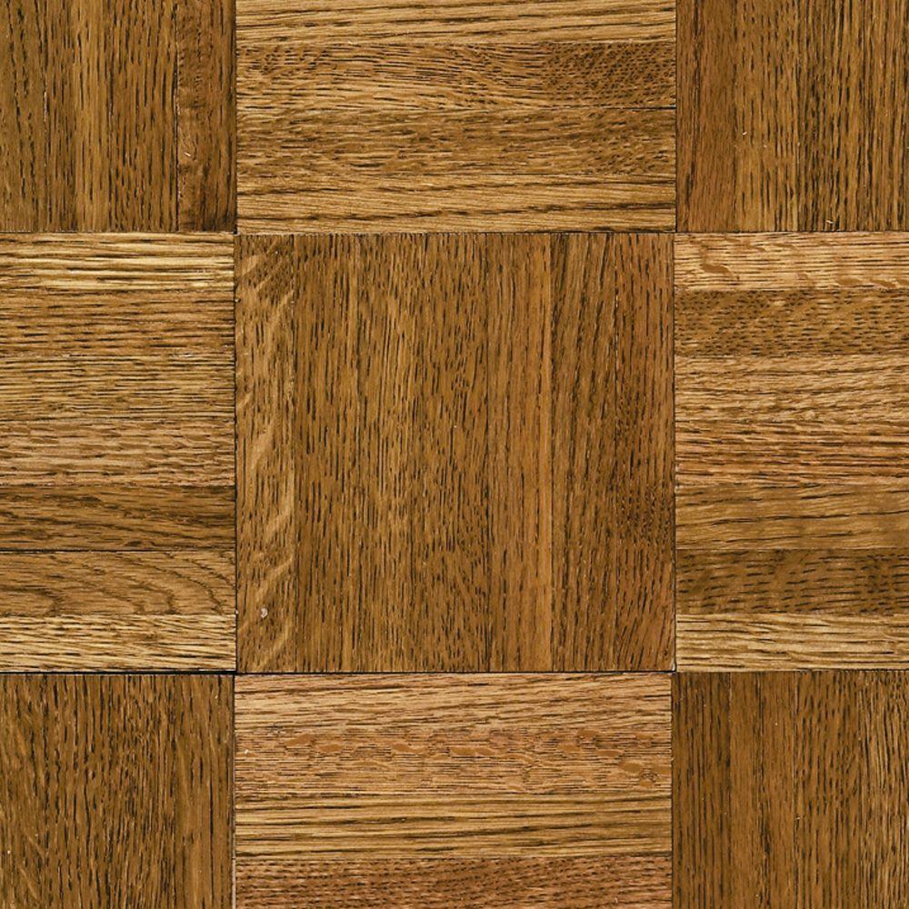 parquet flooring bruce natural oak parquet spice brown 5/16 in. thick x 12 in. KJWLKRX