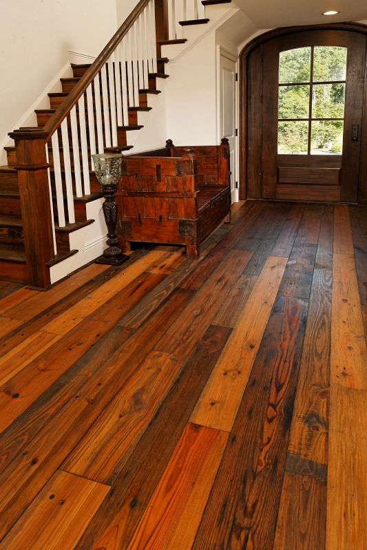 reclaimed hardwood floorings the reclaimed hardwood flooring trend is still going strong, and for good GARSOOD