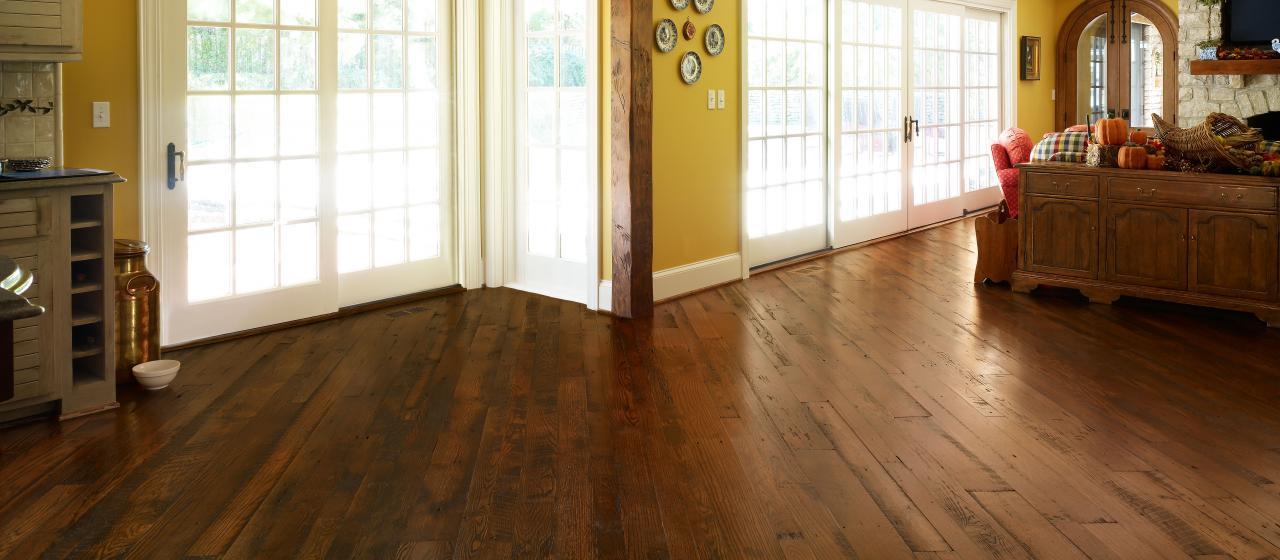 rustic hardwood flooring antique reclaimed wood floors - oak rustic NXYLZFT