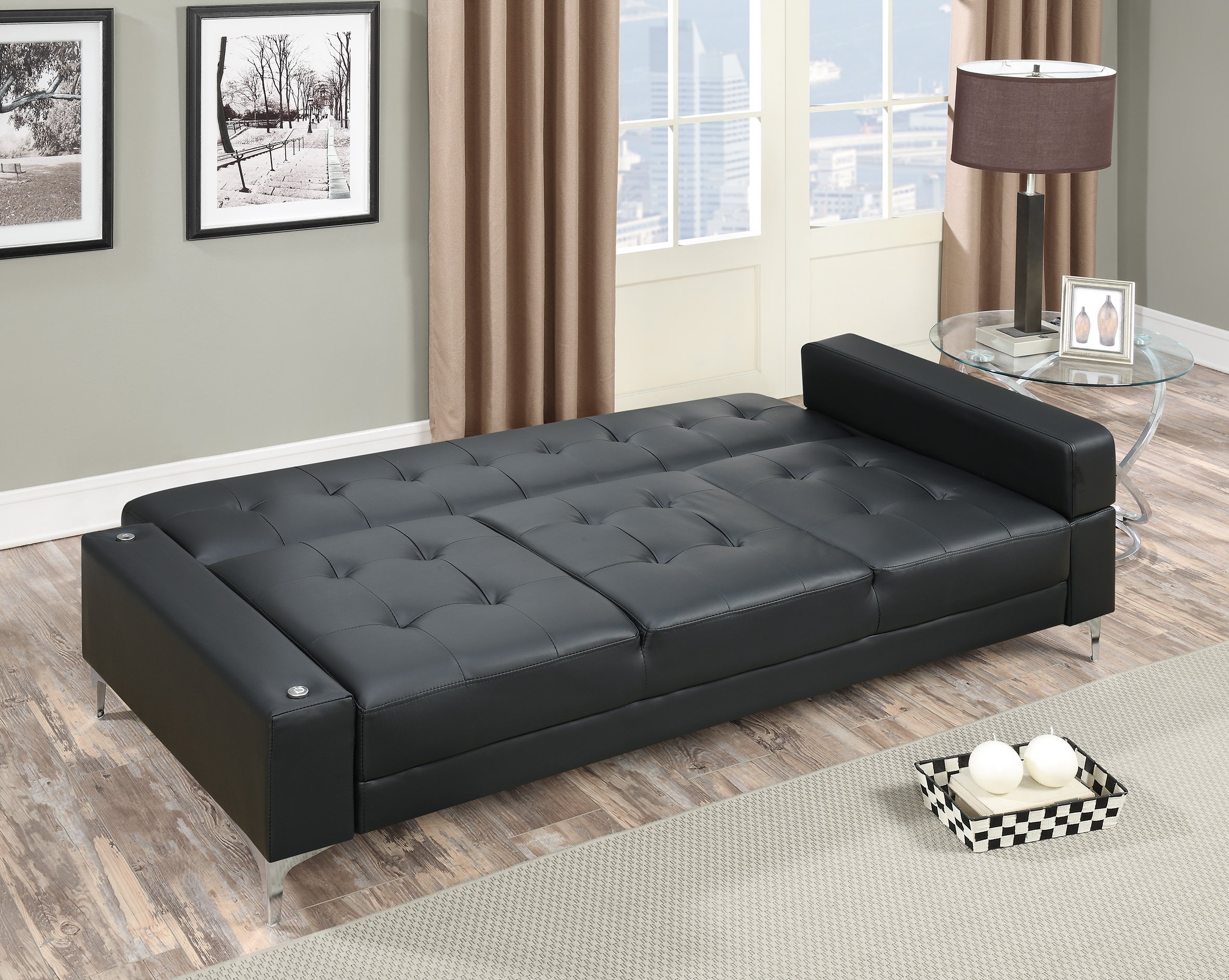 Install sofa convertible bed to serve dual functions