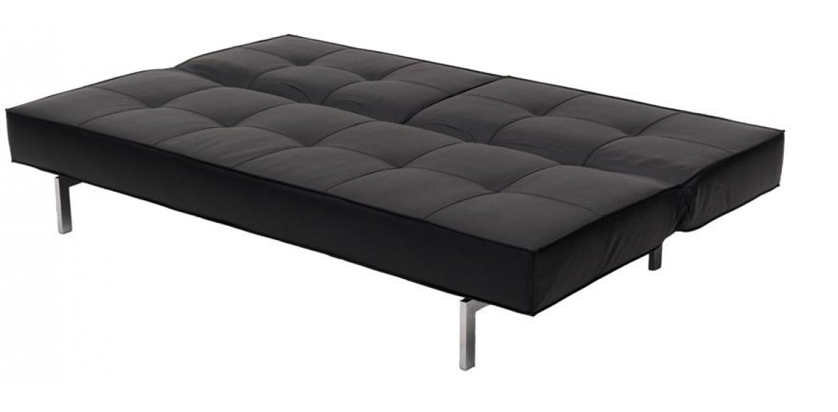 Sofa leather bed aida - modern adjustable split back sofa bed VCKAENZ
