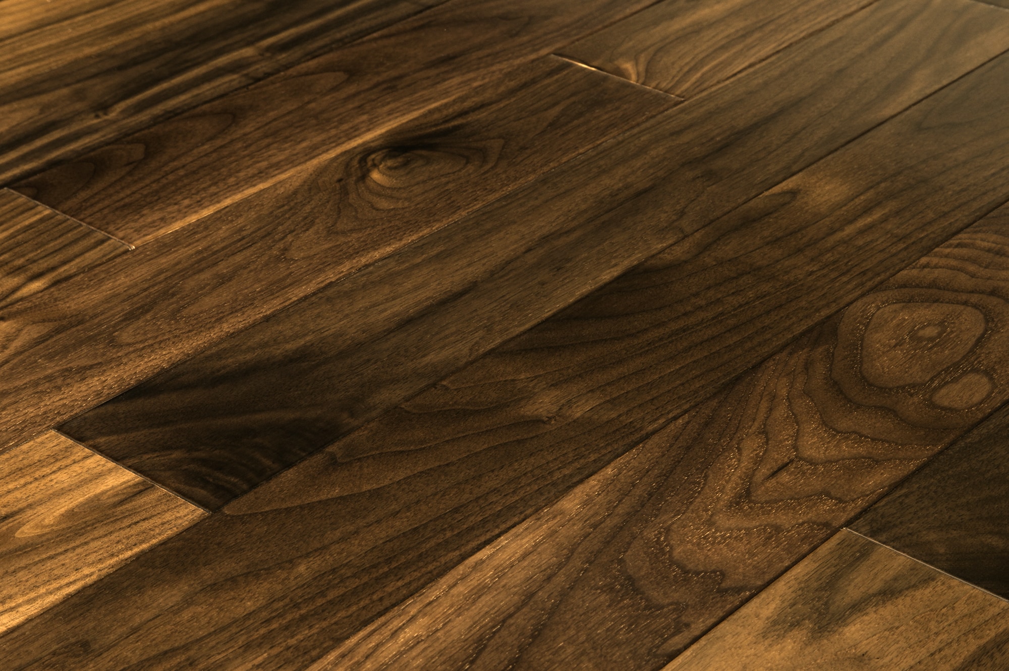 Walnut flooring free samples: jasper hardwood - prefinished american black walnut  collection american black VWWOMEY
