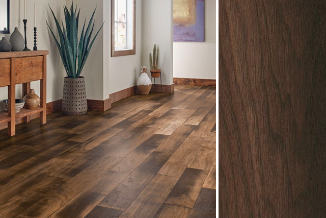 Walnut wood flooring walnut flooring in a hallway: artisan collective - crafted warmth -  eawac75l402 JZHXTQY