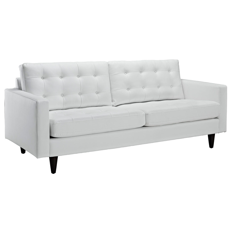 white sofa call to order · enfield modern white leather sofa GXCRQTV