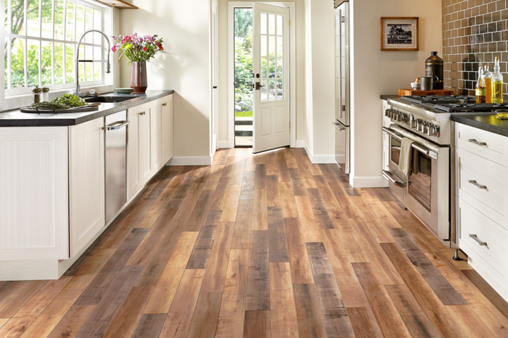 wood flooring ideas laminate in the kitchen with a wood look - l6625 worldly hue TVFUTLW