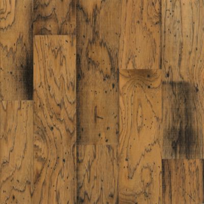 wood plank flooring hickory engineered hardwood - antique natural WARUWFT