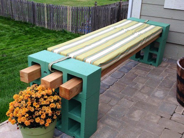 Garden Bench Ideas That Are Out Of the Ordinary | Garden bench diy .
