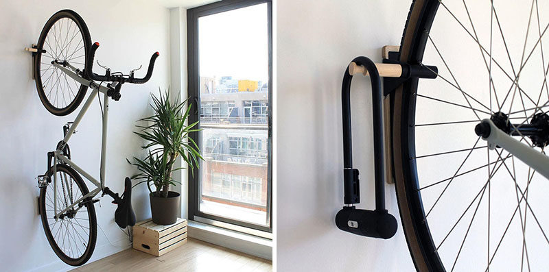 This Minimalist Multi-Use Wall Mounted Bike Hook Doesn't Have To .