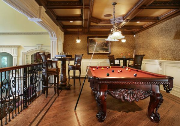 A few decor ideas and suggestions for your billiards ro