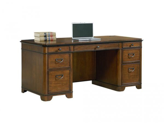 Kathy Credenza Desk | Walker Furniture & Mattress Las Veg