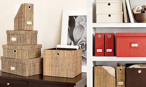 Decorative file boxes | File boxes, Decor, Apartment inspirati