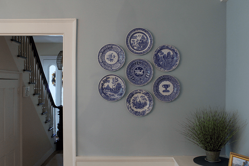 The Easiest Way to Hang Decorative Plates on Your Wall - This Real M