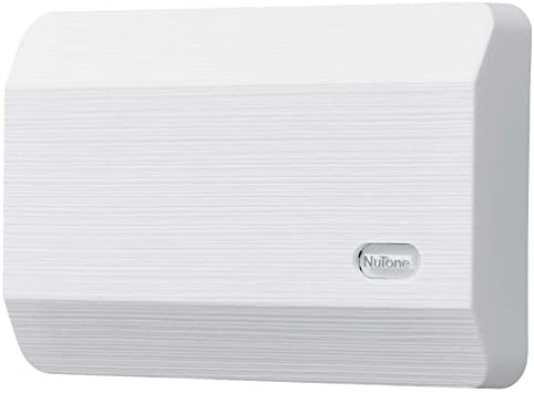 Broan-NuTone LA11WH Wired Doorbell, Decorative Two-Note Door Chime .
