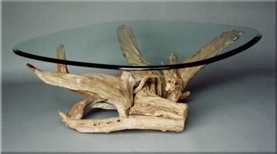 Driftwood Coffee Table. Style 2. Handmade from Reclaimed | Et