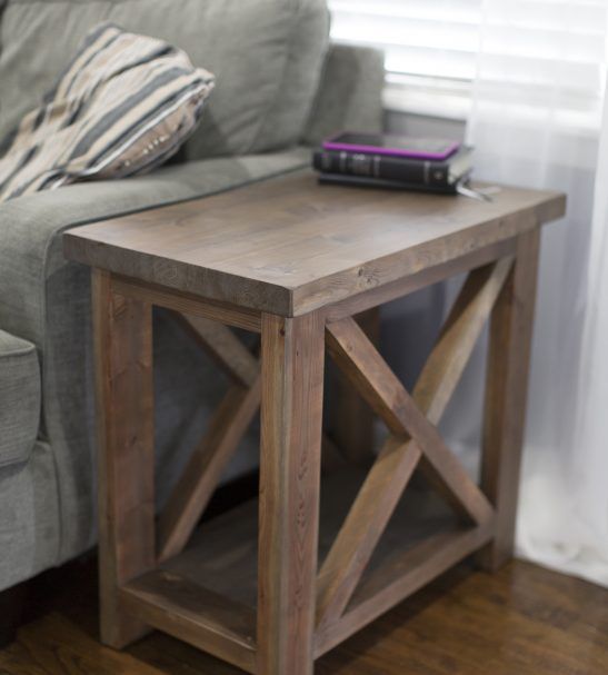 Side Table - Pine+Main | Solid wood side table, Side table wood .