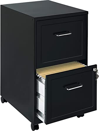 Amazon.com: Lorell File Cabinet, Black -: Furniture & Dec