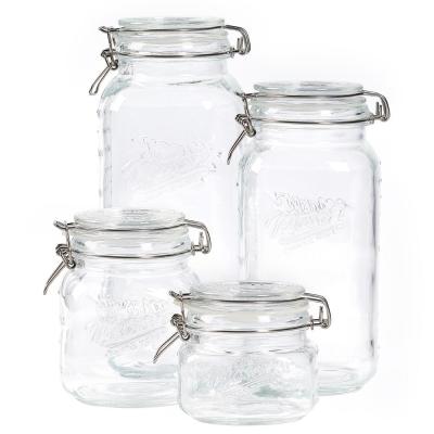 Clear Glass Jars - Kitchen Canisters - Food Storage - The Home Dep