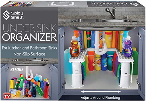 Amazon.com - Expandable Under Sink Organizer and Storage .