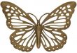 Amazon.com: Gold Metal Butterfly Wall Decor: Home & Kitch