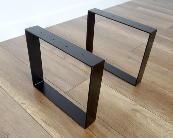Metal Coffee Table Legs. Industrial Steel Bench Legs set of | Et