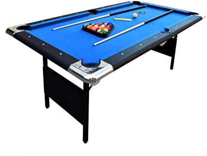 Amazon.com : Hathaway Fairmont Portable 6-Ft Pool Table for .