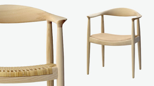 Contemporary chair - PP501/PP503 - PP MØBLER - with armrests .