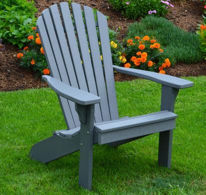 A&L Furniture Recycled Plastic Adirondack Chair - Fanba