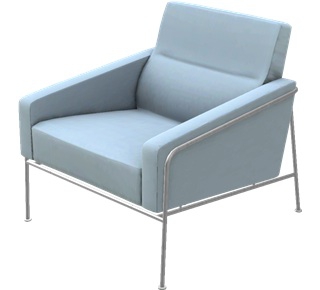 Fritz Hansen – 3300 series sofa – design Arne Jacobs