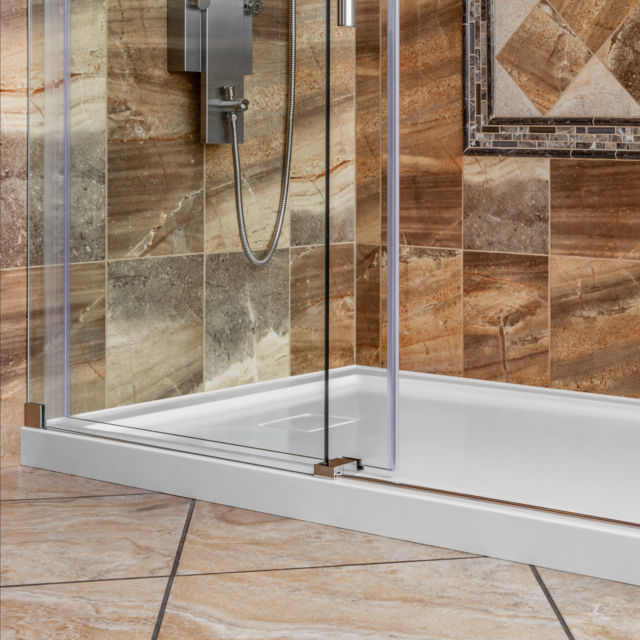 60 x 32 in. Rectangle Center Drain Shower Base Pan for sale online .