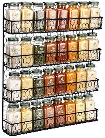 Amazon.com: Spice Rack Wall Mounted Spice Rack Organizer Chicken .