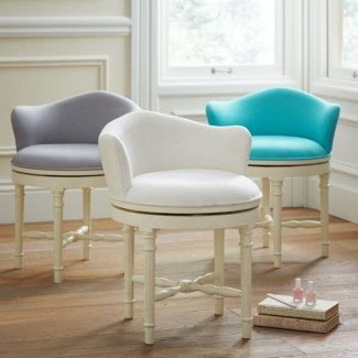 Vanity Swivel Chair - Ideas on Fot