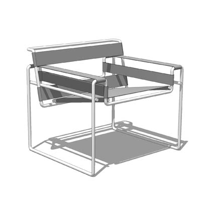 wassily chair 3D Model - FormFonts 3D Models & Textur