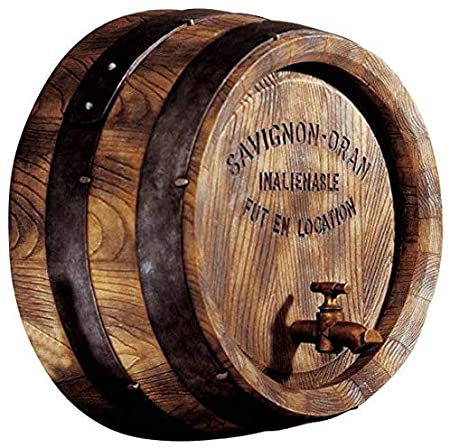 Amazon.com: Design Toscano French Vineyard Decor Wine Barrel Wall .